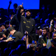 Kanye West performs onstage during his “Jesus Is King” album and film experience at The Forum on October 23, 2019 in Inglewood, California.